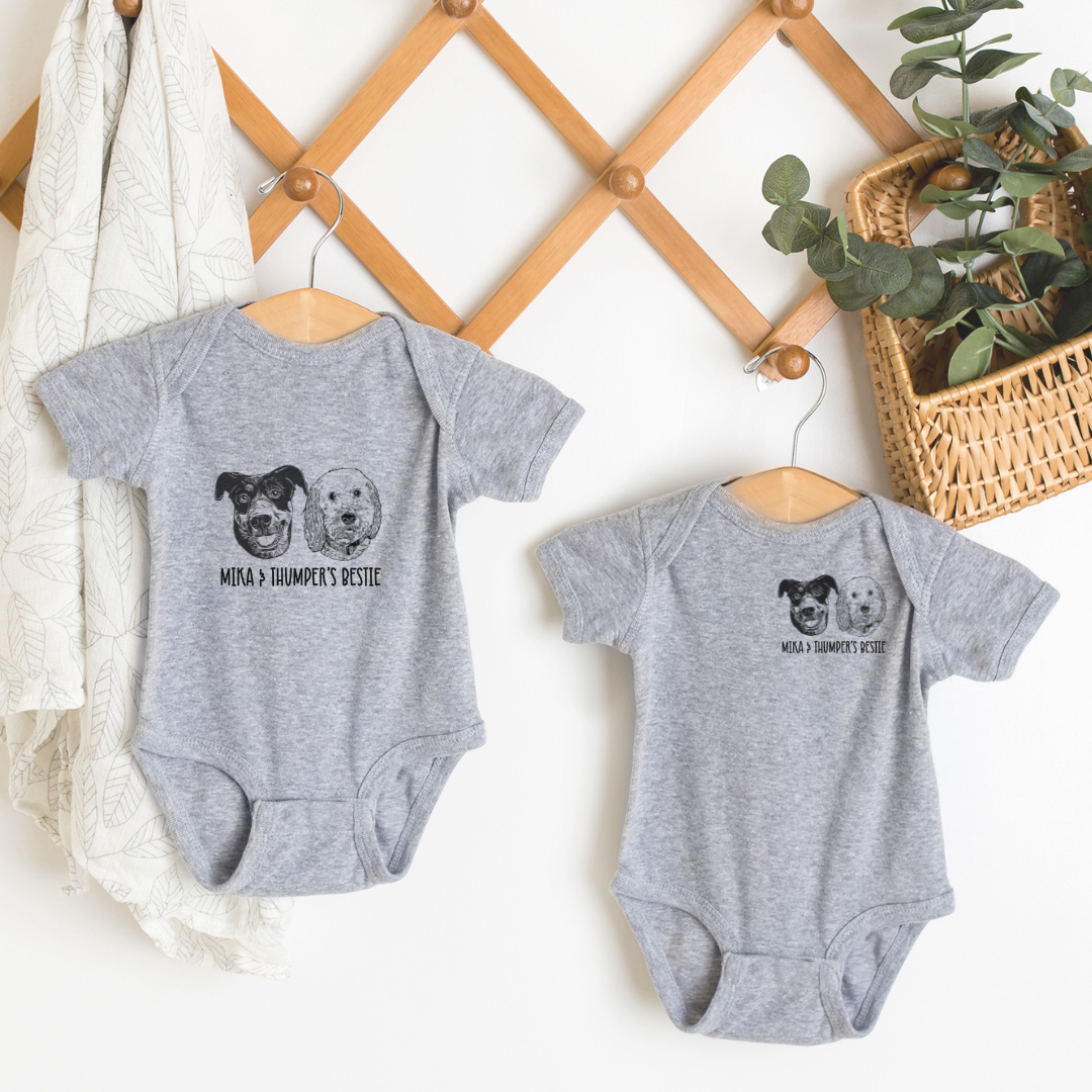 Personalized Pet Onesies (Includes TWO Styles)