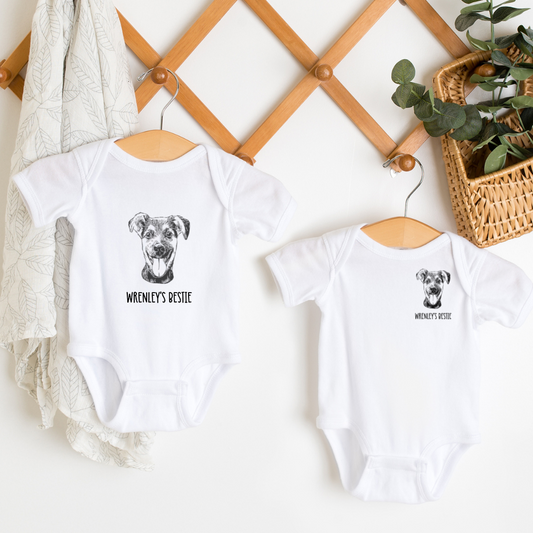 Personalized Pet Onesies (Includes TWO Styles)